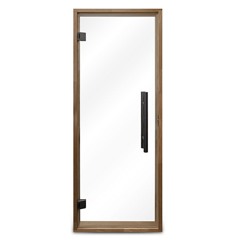 PROSAUNAS Clear Glass Sauna Door 24x73 Prehung Clear Glass - 128158