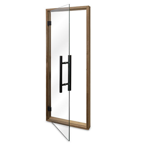 PROSAUNAS Clear Glass Sauna Door 24x73 Prehung Clear Glass - 128158 - image 3