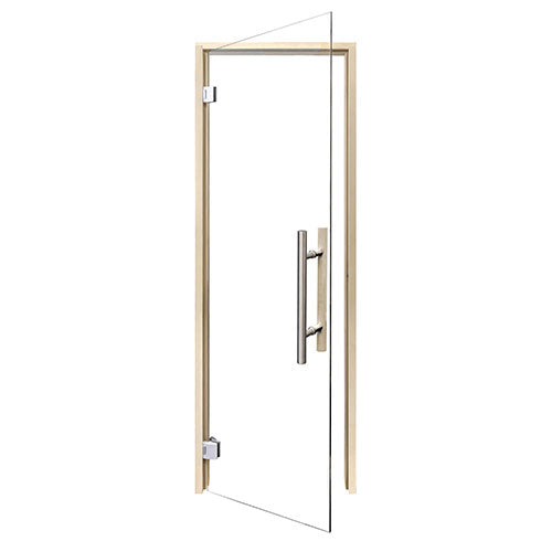 PROSAUNAS Clear Glass Sauna Door 24x81 Prehung Clear Glass - 128168 - image 2