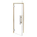 PROSAUNAS Clear Glass Sauna Door 24x81 Prehung Clear Glass - 128168 - image 2