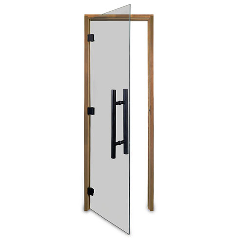 PROSAUNAS Tinted Glass Sauna Door 24x81 Prehung Tinted Glass - 128169 - image 2