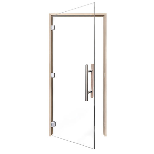 PROSAUNAS Clear ADA Glass Sauna Door 36x81 Prehung ADA Clear - 128180 - image 2