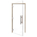 PROSAUNAS Clear ADA Glass Sauna Door 36x81 Prehung ADA Clear - 128180 - image 2