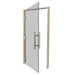PROSAUNAS Tinted ADA Glass Sauna Door 36x81 Prehung ADA - 128179 - image 3