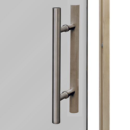 PROSAUNAS Tinted ADA Glass Sauna Door 36x81 Prehung ADA - 128179 - image 4