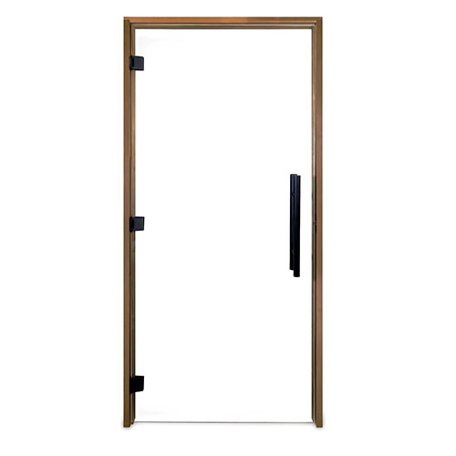 PROSAUNAS Clear ADA Glass Sauna Door 36x81 Prehung ADA Clear - 128182