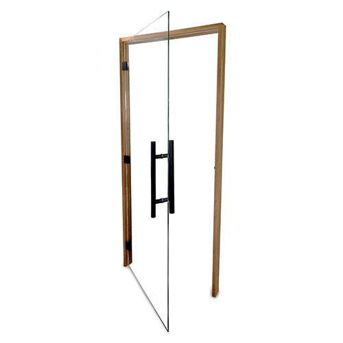PROSAUNAS Clear ADA Glass Sauna Door 36x81 Prehung ADA Clear - 128182 - image 3
