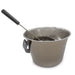 PROSAUNAS Stainless Sauna Pail w/ Ladle Stainless Steel 1-Gal Sauna