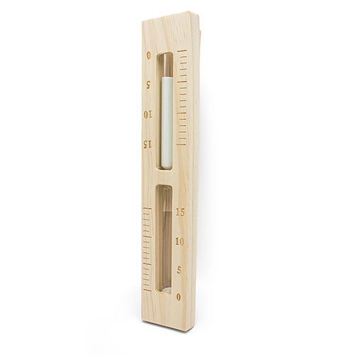 PROSAUNAS Wall Mounted Sand Timer Timer, Sand, Wall-mounted, 15 Minute