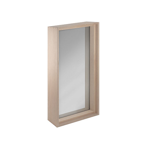 PROSAUNAS Framed Dual Pane Glass Sauna Window, 16" x 30" - 129282