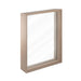 PROSAUNAS Framed Dual Pane Clear Glass Sauna Window, 24" x 36"