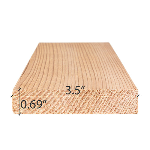 PROSAUNAS Cedar 1x4 VG S4SEE Sauna Wood, Vertical Grain - image 4