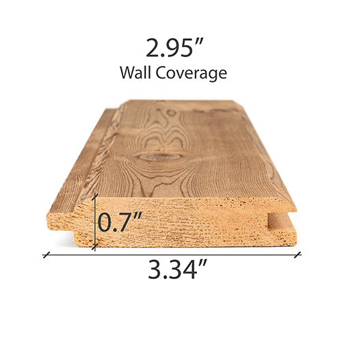 PROSAUNAS Cedar 1x4 STK T&G V2E Sauna Wood, Select Tight Knot - image 2