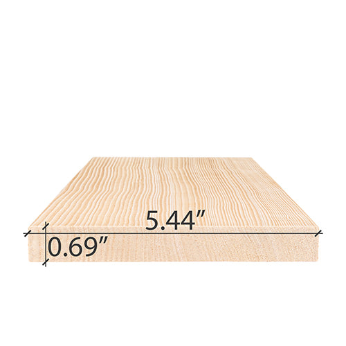 PROSAUNAS Hemlock 1x6 VG S4SEE Sauna Wood, Vertical Grain - image 4