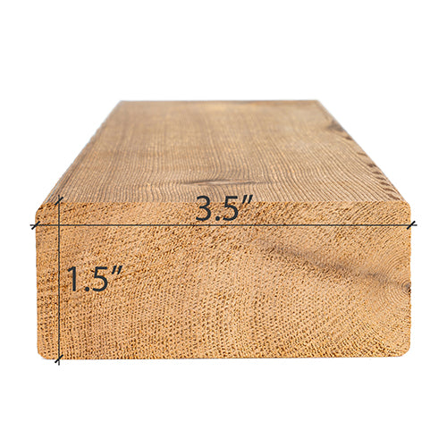 PROSAUNAS Cedar 2x4 STK S4SEE Sauna Wood, Select Tight Knot - image 2