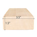 PROSAUNAS Hemlock 2x4 VG S4SEE Sauna Wood, Vertical Grain, Clear - image 4
