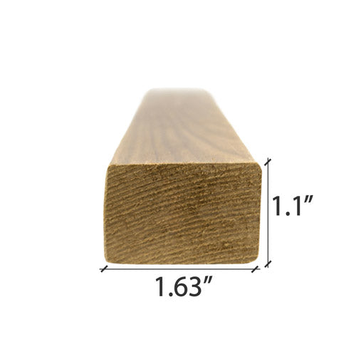 PROSAUNAS Thermo-Aspen 2x2 (28mm x 42mm) S4SEE SHP Sauna Wood - image 3