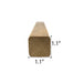 PROSAUNAS Thermo-Aspen 2x2 (28mm x 28mm) S4SEE SHP Sauna Wood - image 3