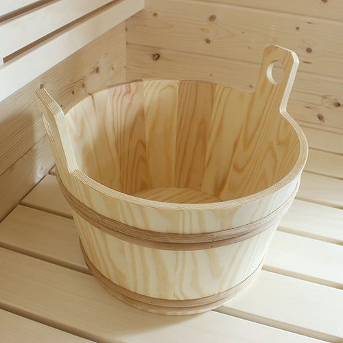 PROSAUNAS XL Wood Sauna Bucket XL Wood Sauna Bucket, 12-Liter - image 6