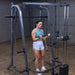 Body Solid Powerline Smith Machine Lat Attachment PLT200 smith machine lat attachment front view