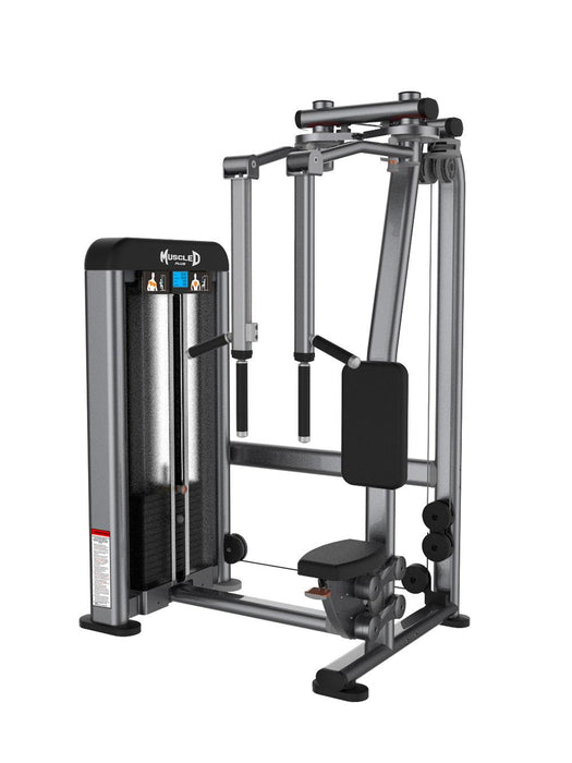 Muscle D Fitness Elite Plus Pec / Rear Delt - Commercial Grade - Adjustable Seat - Pin Selectorized - Combo Machine