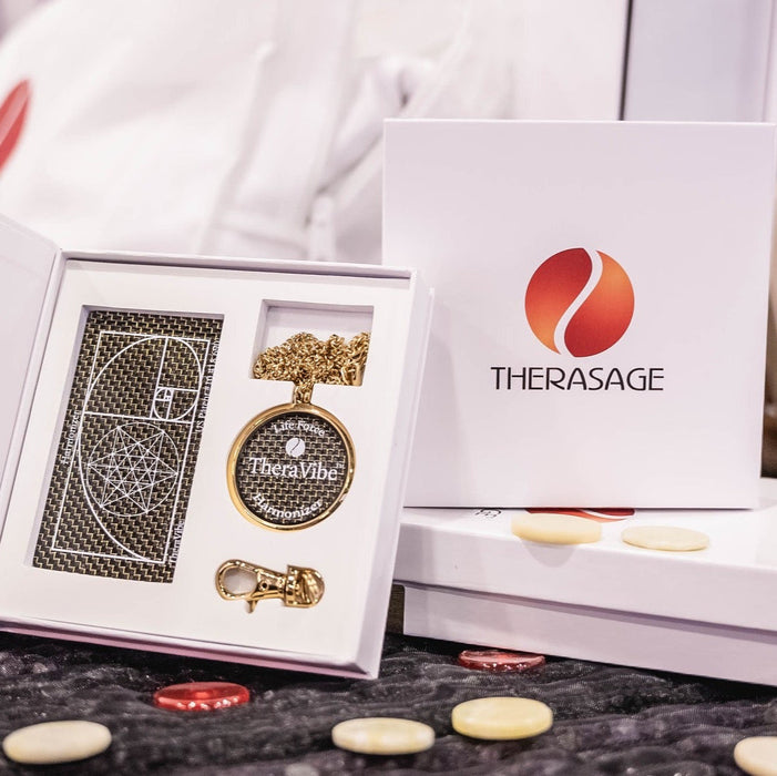 Therasage TheraVibe Box Set with Quantum Card and Quantum Pendant, view 4 of 5