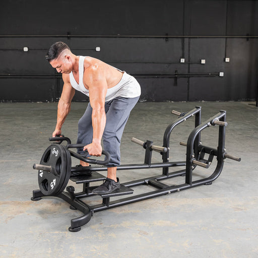 Muscle D Fitness Power Leverage V2 T-Bar Row — weight load capacity