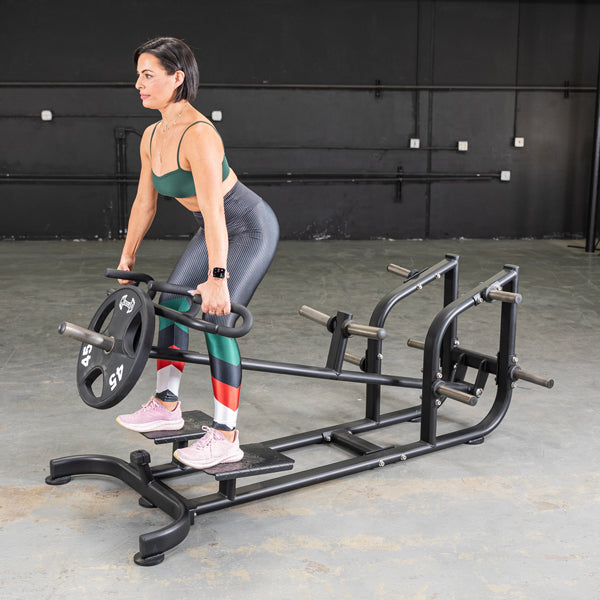 Muscle D Fitness Power Leverage V2 T-Bar Row — grip and contact surface