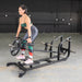 Muscle D Fitness Power Leverage V2 T-Bar Row — grip and contact surface