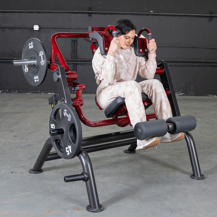 Muscle D Fitness Power Leverage V2 Abdominal Crunch - Muscle D Fitness — close-up detail