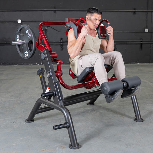 Muscle D Fitness Power Leverage V2 Abdominal Crunch - Muscle D Fitness — front view
