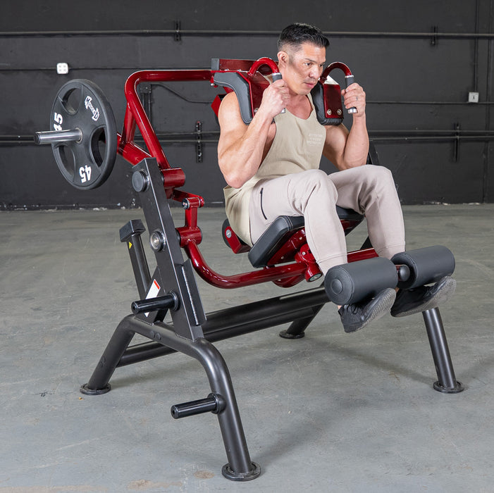 Muscle D Fitness Power Leverage V2 Abdominal Crunch - Muscle D Fitness — front view