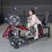 Muscle D Fitness Power Leverage V2 Abductor/Adductor - Muscle D Fitness — front view