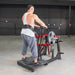 Muscle D Fitness Power Leverage V2 Belt Squat — full setup angle