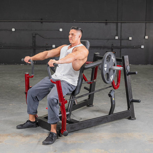 Muscle D Fitness Power Leverage V2 Chest Press — front view
