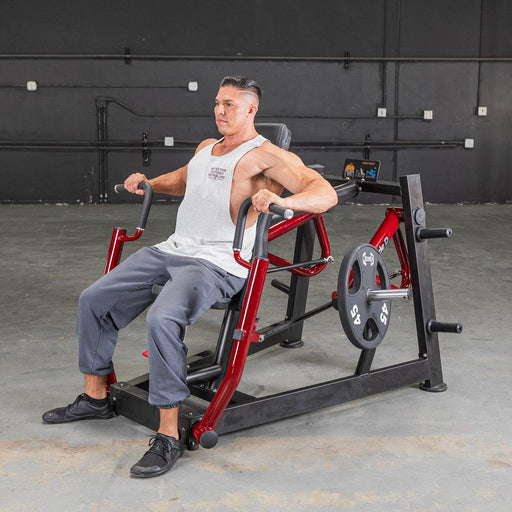 Muscle D Fitness Power Leverage V2 Chest Press — weight load capacity