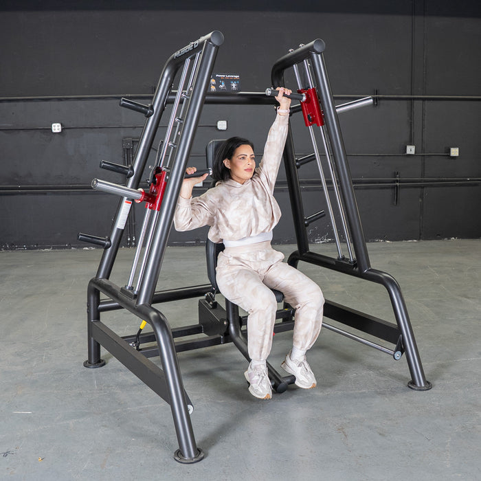 Muscle D Fitness Power Leverage V2 Convergent Bench - Flat, Incline, Shoulder Press — additional view 18