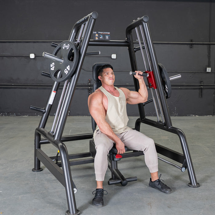 Muscle D Fitness Power Leverage V2 Convergent Bench - Flat, Incline, Shoulder Press — additional view 21