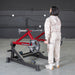 Muscle D Fitness Power Leverage V2 Deadlift / Shrug - Muscle D Fitness — full setup angle