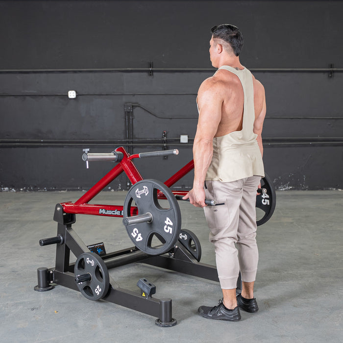 Muscle D Fitness Power Leverage V2 Deadlift / Shrug - Muscle D Fitness — side profile