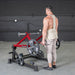 Muscle D Fitness Power Leverage V2 Deadlift / Shrug - Muscle D Fitness — side profile