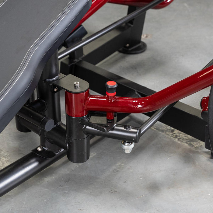 Muscle D Fitness Power Leverage V2 Decline Chest Fly / Most Muscular Machine — additional view 9
