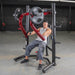 Muscle D Fitness Power Leverage V2 Decline Chest Press — front view