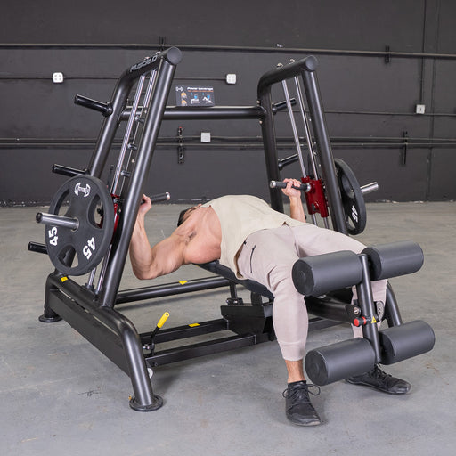 Muscle D Fitness Power Leverage V2 Flat  / Decline Convergent Bench — weight load capacity
