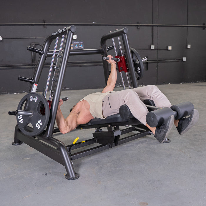 Muscle D Fitness Power Leverage V2 Flat  / Decline Convergent Bench