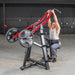 Muscle D Fitness Power Leverage V2 Iso Lateral Lat Pull — adjustment mechanism