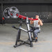 Muscle D Fitness Power Leverage V2 Iso Lateral Lat Pull — side profile