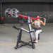Muscle D Fitness Power Leverage V2 Iso Lateral Lat Pull — full setup angle