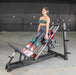 Muscle D Fitness Power Leverage V2  Hack Squat / Calf Raise - Muscle D Fitness — side profile