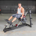 Muscle D Fitness Power Leverage V2  Hack Squat / Calf Raise - Muscle D Fitness — in use demonstration